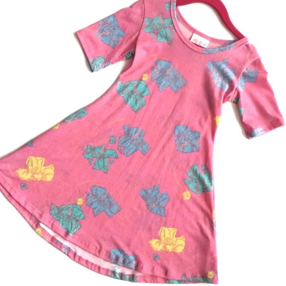 Dress Kid’s LuLaRoe Adeline Dress Fits 2T-4T 🌺 New With Tags!